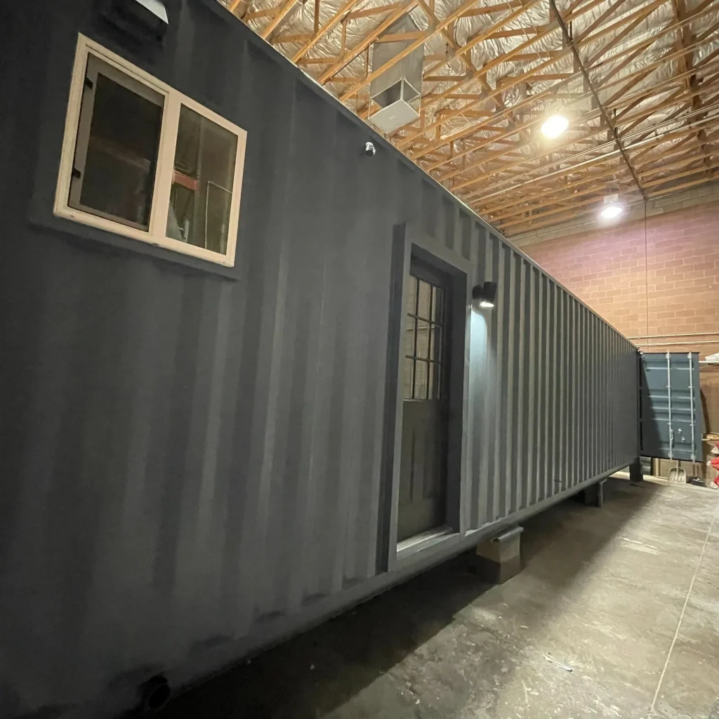 FLEX 40 shipping CONTAINER HOME DIMENSIONS AND WEIGHT